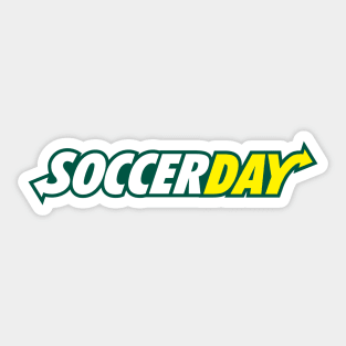 Soccer Day Sticker